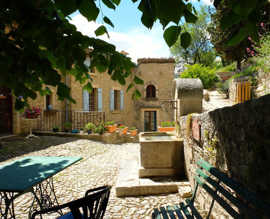 Chambres d'hôtes de l'Abbaye Montbrun-les-Bains Exterior foto